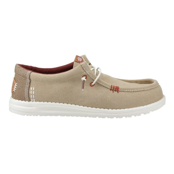HEYDUDE Wally Workwear Polyester Blend Men's Incense/Multi Moccasins Shoes