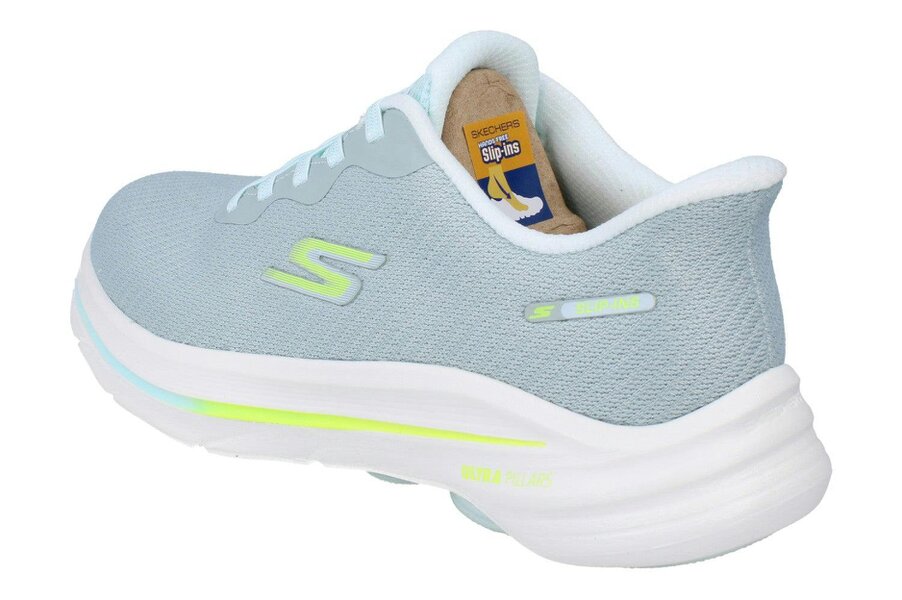 Skechers Hands Free Slip-Ins Go Walk 8 - Nadia Womens Trainers 125925 Shoes  SAGE