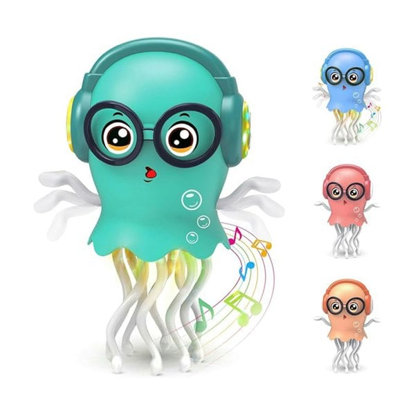 Dragodirect Interactive Magic Jellyfish Toy Dancing Lights and Music for Kids Sensory Play