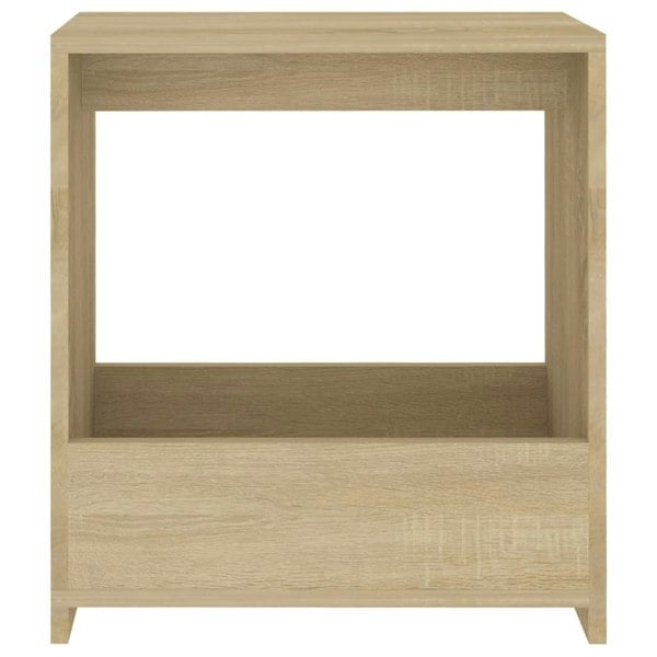 Berkfield Side Table Sonoma Oak 50x26x50 cm Engineered Wood