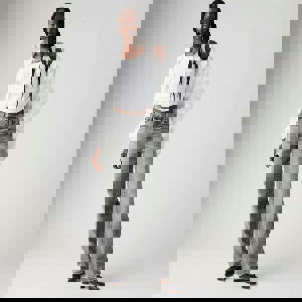 Levis Womens/Ladies Baggy Jeans - Grey - 