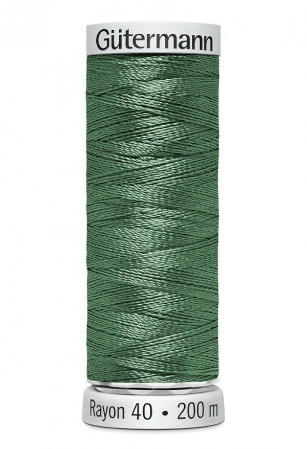 Gutermann No 40 Sulky Rayon Embroidery Thread 200m Rayon Thread Suitable For Embroidery