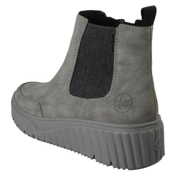 Rieker Ladies Rieker Platform Chelsea Boots N2553