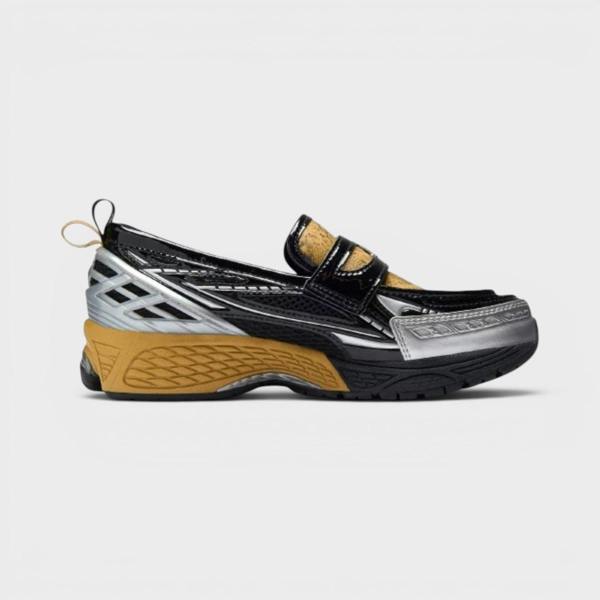 New Balance Ganni X New Balance Snake Print 1906L Loafer Sneakers