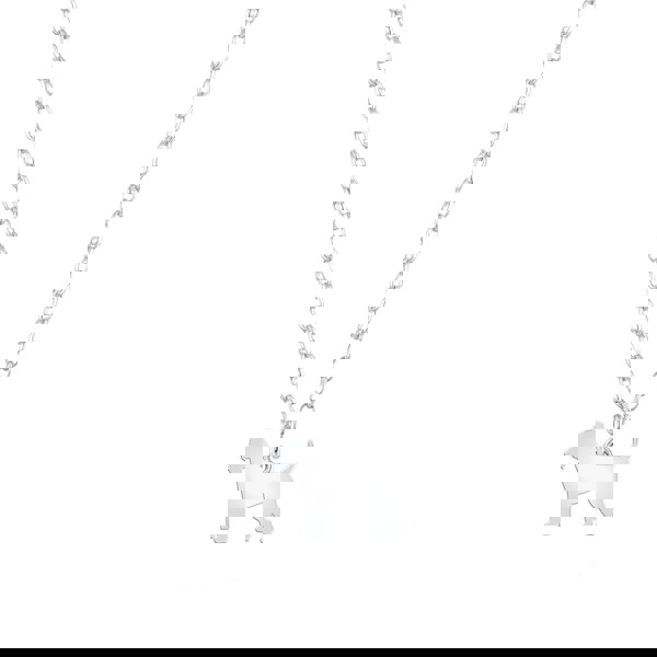 Mylee London Welsh Terrier Silhouette Silver Necklace - Personalised