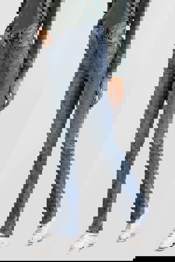 ENORSIA Lift Skinny And Shape Low Rise Flared Jeans