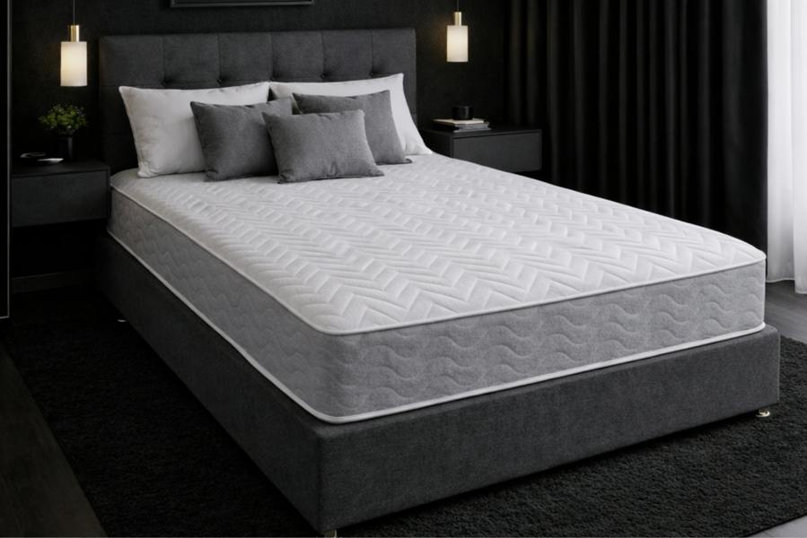 Nexus Mattress Supportive Memory Foam Open Coil Sprung Mattress - 10 INCH