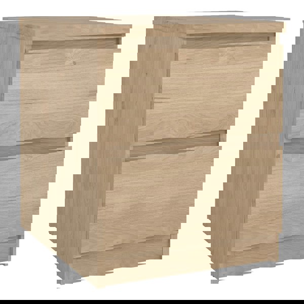 Furniture To Go Naia Bedside 2 Drawers in Jackson Hickory