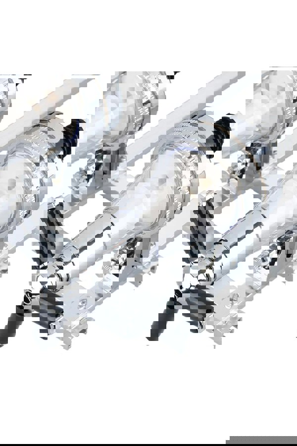 Living and Home Wall Mounted 6 Bottles Wine Bottle Holder Drinks Dispenser