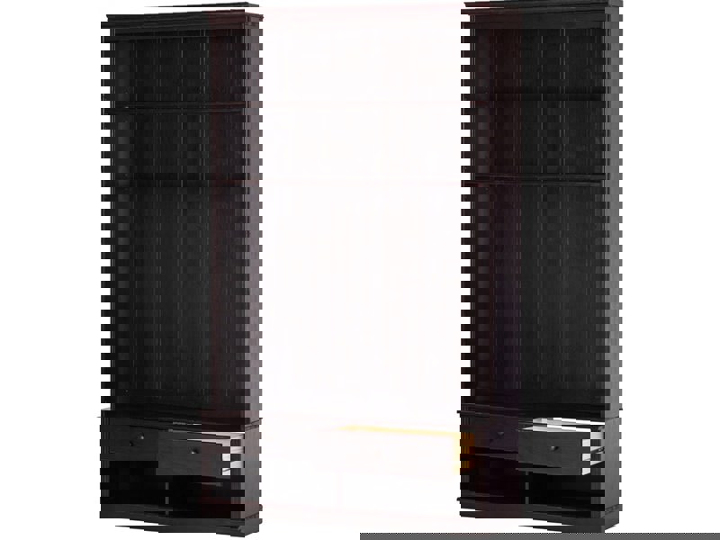 Dorel Home Richmond Desk Orlando Black Bundle