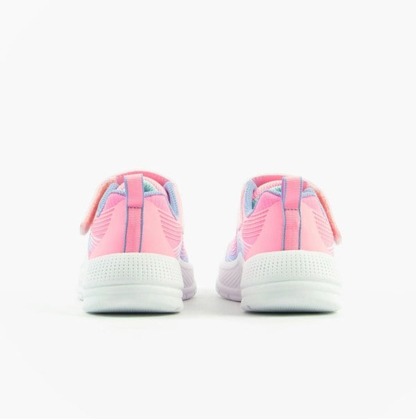 Skechers MICROSPEC ADVANCE Girls Trainers Light Pink