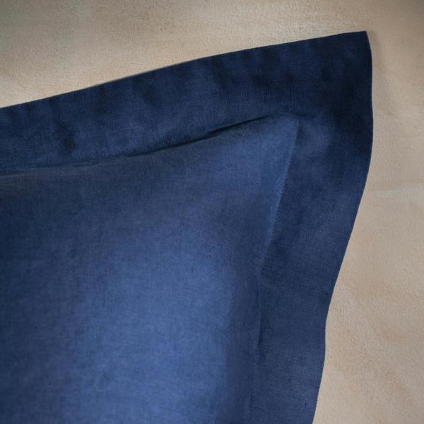 Soak&Sleep Mediterranean Blue French Linen Pillowcases