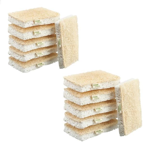 Cooks Professional Eco Sponge Scourers | Pack of 12