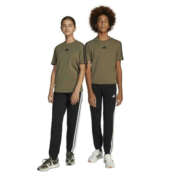 Adidas Childrens/Kids Essentials Joggers - Black/White - 