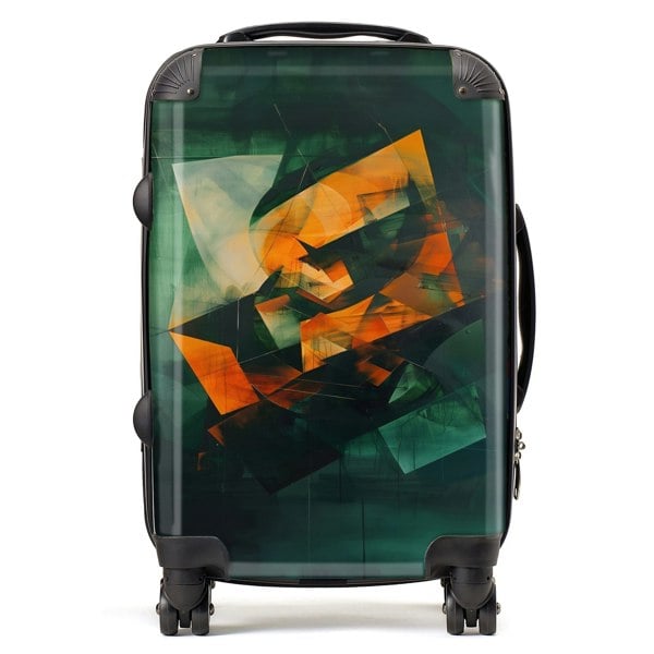 Warren Reed Sharp Triangles Suitcase