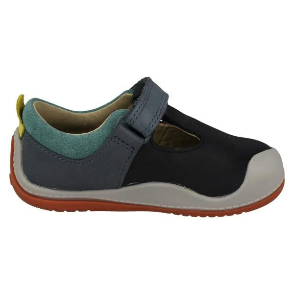 Clarks Childrens Clarks First Walking T-Bar Shoes Roller Bright T