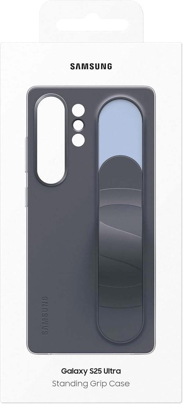 Samsung Galaxy S25 Ultra 6.9" Standing Grip Case Black - EF-GS938CBEGWW
