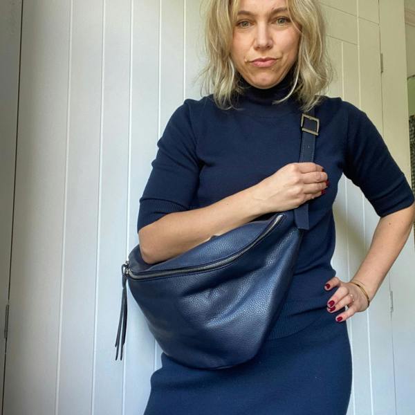 XL Leather BumBag / Sling Bag