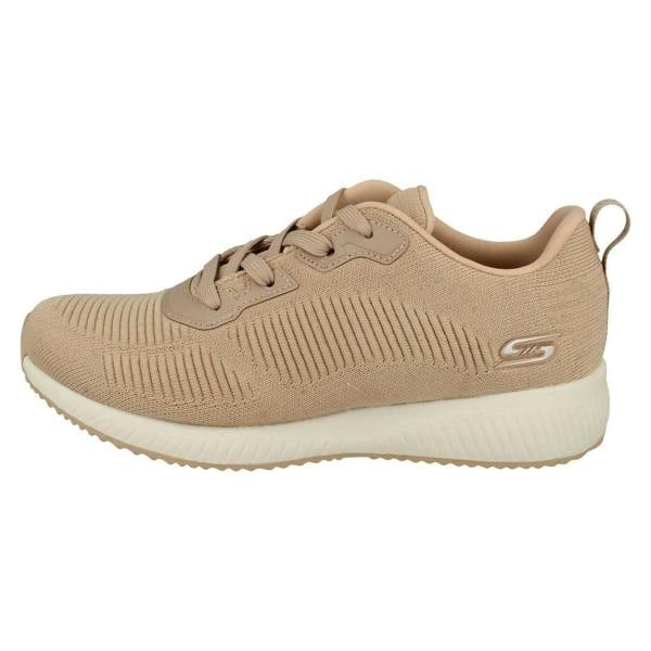 Skechers Ladies Skechers Bobs Sports Memory Foam Trainers Total Glam 32502