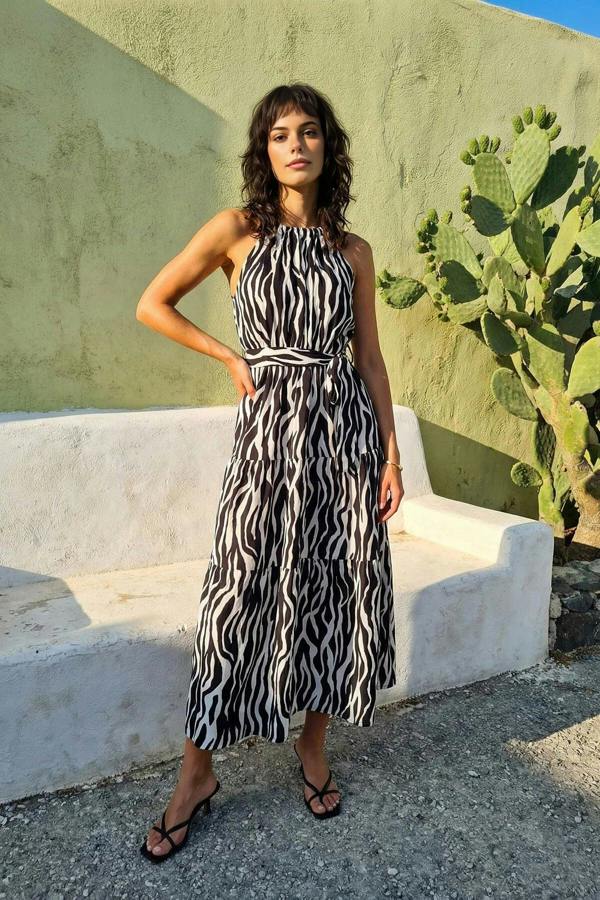 WOVCOR Shally Maxi Woven Dress