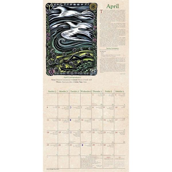 Witchcraft Llewellyn's Witches' Calendar 2027, Wall Calendars, Month To View, Art, Gift