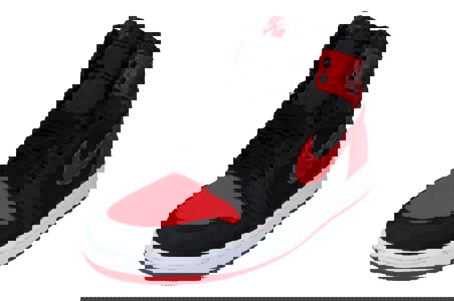 Nike Womens Air Jordan 1 Retro Hi Og Trainers Fd4810  061 - Black University Red White 061 - Photo 0