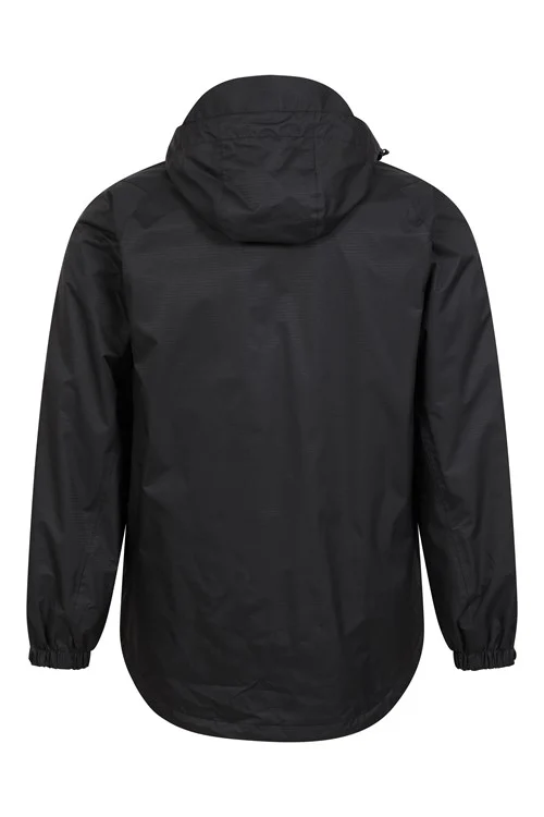 Mountain Warehouse Mens Bracken Extreme 3 in 1 Waterproof Jacket - Black