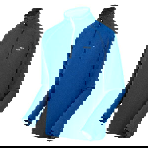 Regatta Great Outdoors Mens Kenger Half Zip Honeycomb Fleece - Snorkel Blue - 