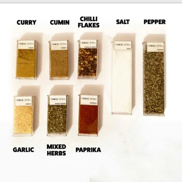 Abode Home & Gifts Portable Herbs And Spices Kit