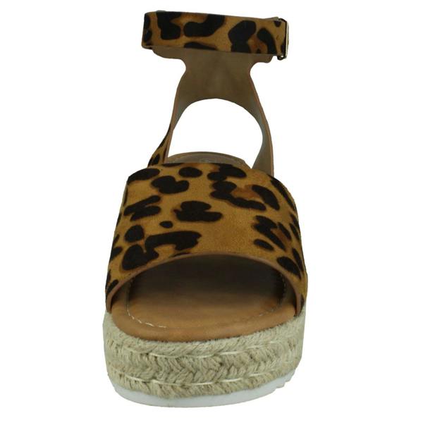 Down to Earth Ladies Down To Earth Flatform Sandals F12006