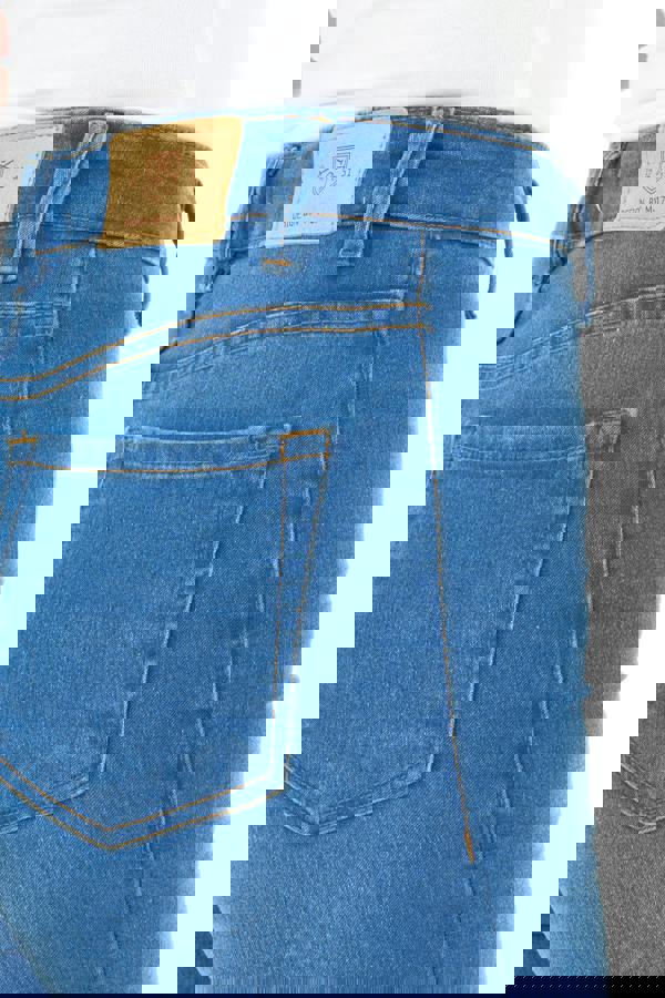 Smart Living Women's Stylish Skinny Fit High Waist Denim Jeans - Mid Wash