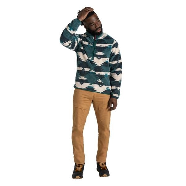 Craghoppers Mens Tatton II Half Zip Fleece Top - Dark Viridian - 