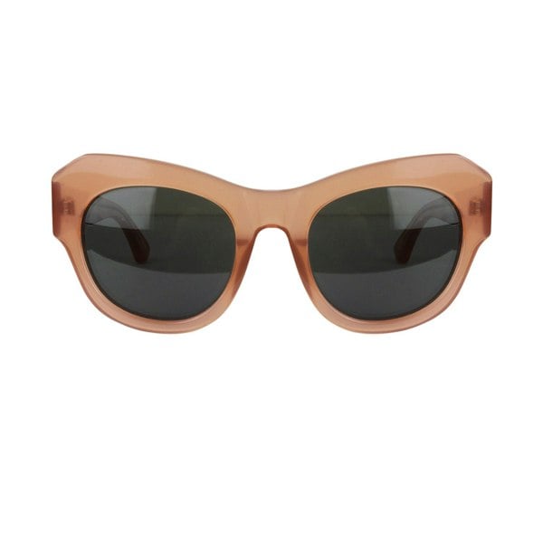 Dries Van Noten peach tone acetate sunglasses