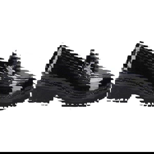 Hush Puppies Grazia Leather Girls's Black Loafers