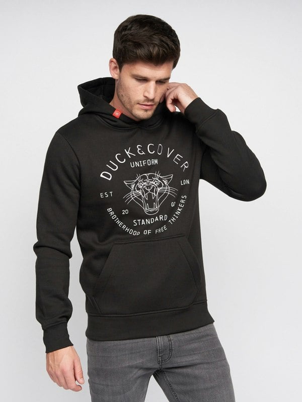 Duck and Cover Raylan Hoodie - Black