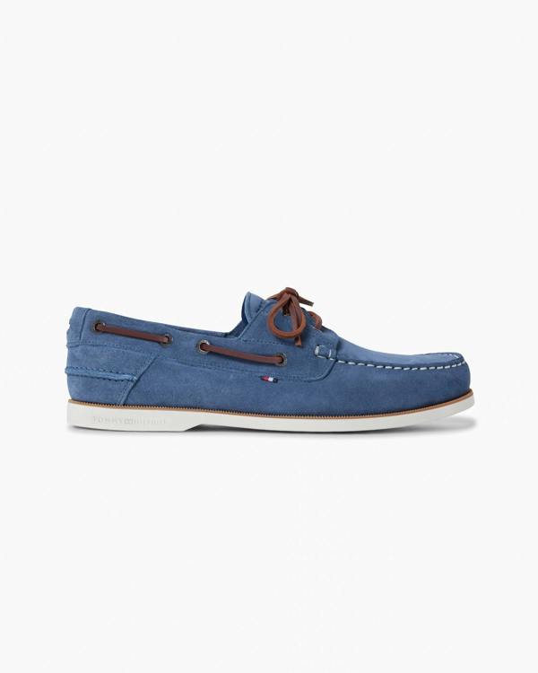 Tommy Hilfiger Core Mens Boat Shoe - Aegean Sea