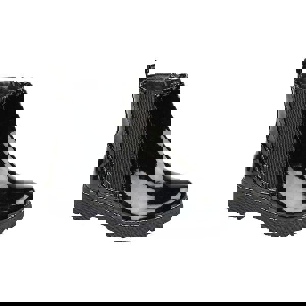 Cipriata Girls Mira Side Zip Ankle Boots - Black - 