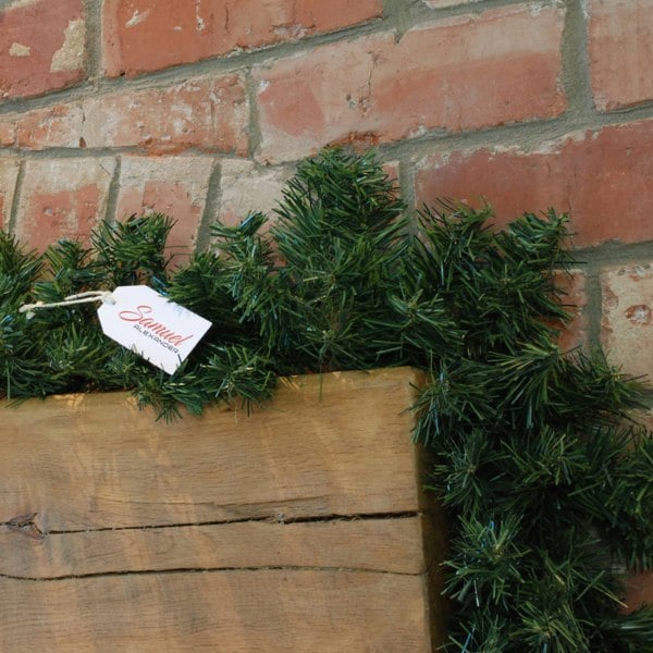 Samuel Alexander 270cm (9ft) x 25cm Samuel Alexander Pine Christmas Garland Decoration Green