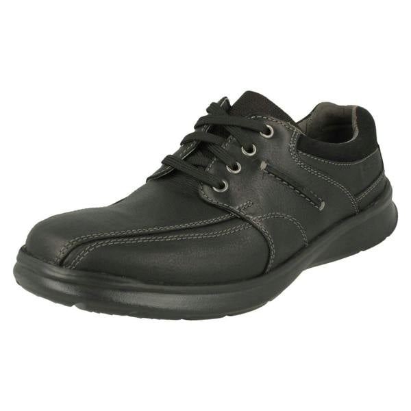 Clarks Mens Clarks Stitch Detailed Lace Up Shoes Cotrell Walk