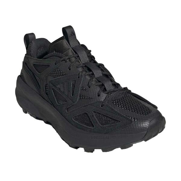 Adidas Mens Kantai Trail Leather Shoes - Black/Carbon - 