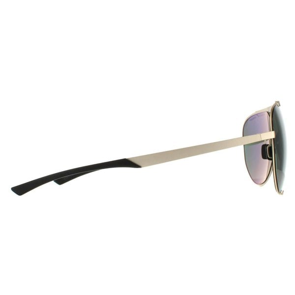 Porsche Design Sunglasses P8920 D Light Gold Black Green