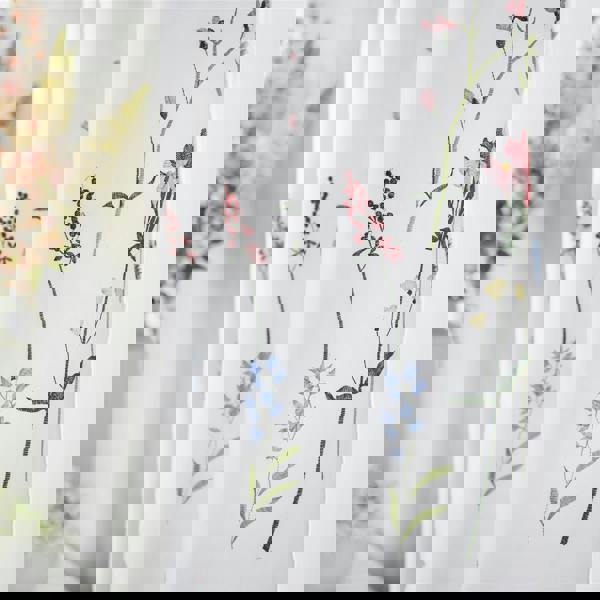 Luxury Living Spring Embroidered Voile Curtains