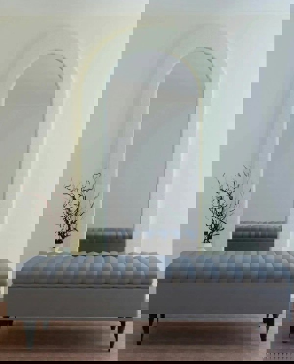 ISTOOLS Romo Panel Ottoman Bench Seat – Stylish Coffee Table & Comfortable Seating for Living Rooms UK