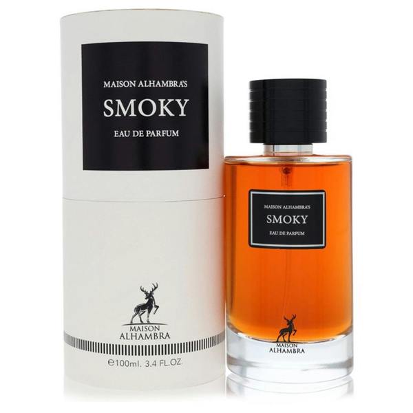 Maison Alhambra Maison Alhambra Smoky by Maison Alhambra Eau De Parfum Spray (Unisex) 3.4 oz for Women 100 ml
