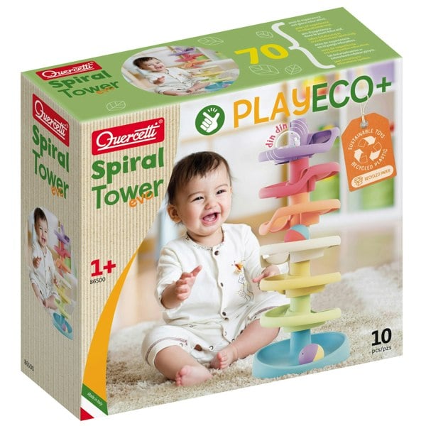 Quercetti Play Eco+ Spiral Tower Evo
