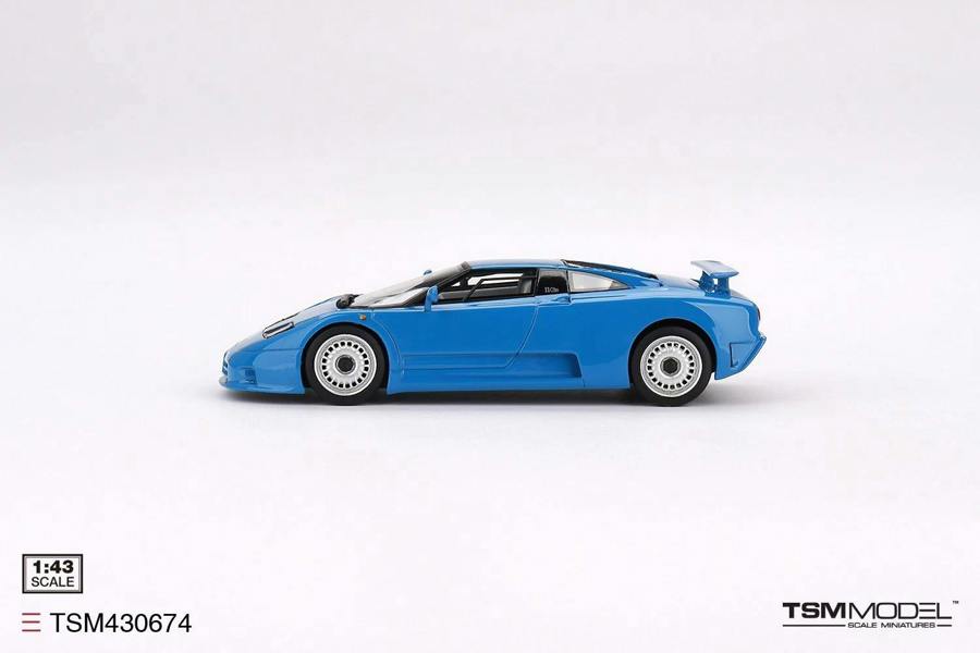 MCSlots Bugatti EB110 GT Blu Bugatti 1:43 Scale TSM430674