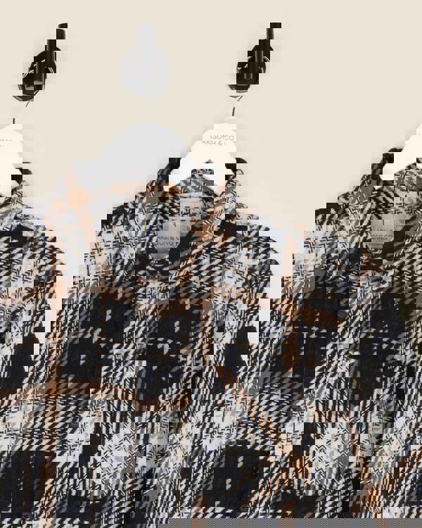 Larsson & Co Multi Check Overshirt