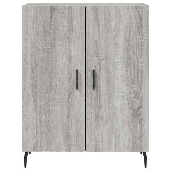 Berkfield Highboard Grey Sonoma 69.5x34x180 cm Engineered Wood