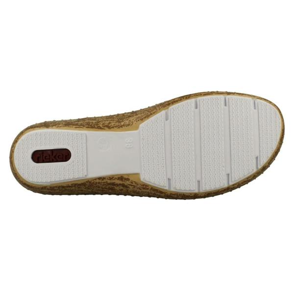 Rieker Ladies Rieker Cut Out Detailed Mary Jane Shoes 44896
