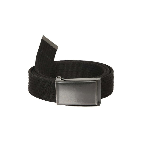 Mountain Warehouse Mens Canvas Belt - Black